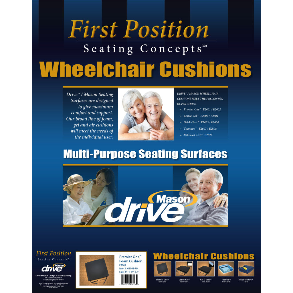 Premier One General Use Foam Cushion - BeHope