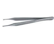 Tissue Forceps Standard Grade Stainless Steel Sterile Nonlocking Thumb Handle Serrated Tip - BeHope