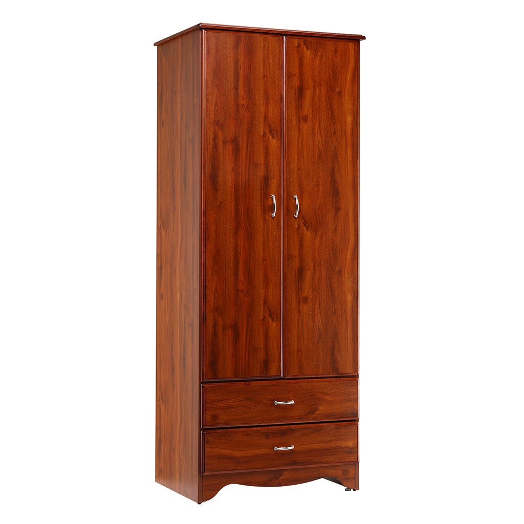 2 Door, 2 Drawer Wardrobe -BeHope