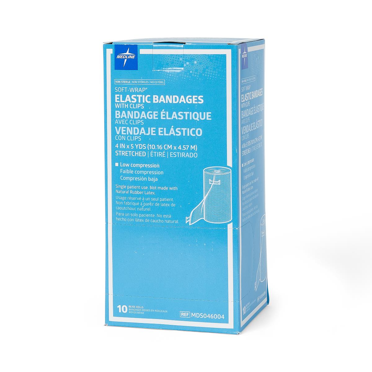 Medline Soft-Wrap Nonsterile Elastic Bandages