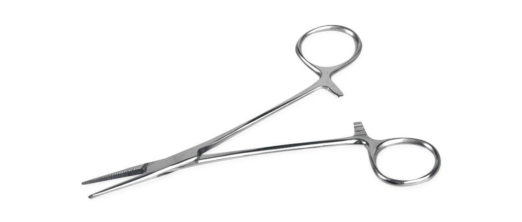 Medline Mosquito Halsted Floor-Grade Forceps