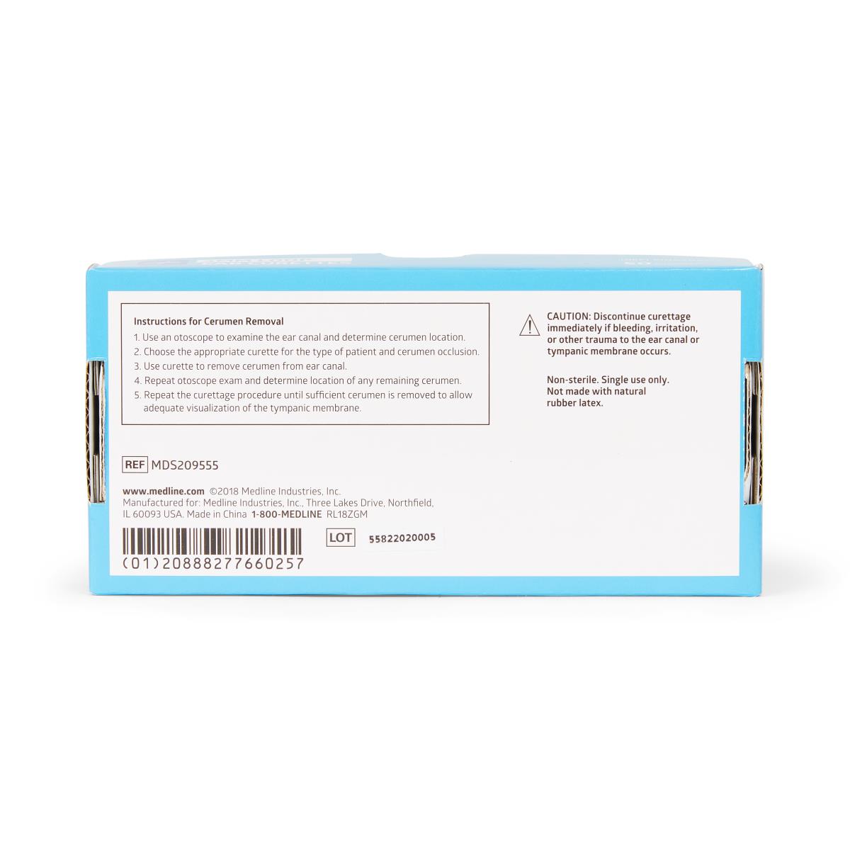 Medline Disposable Ear Curettes
