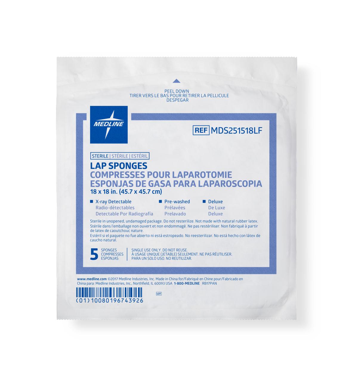 Medline X-ray Detectable Laparatomy Sponges - BeHope