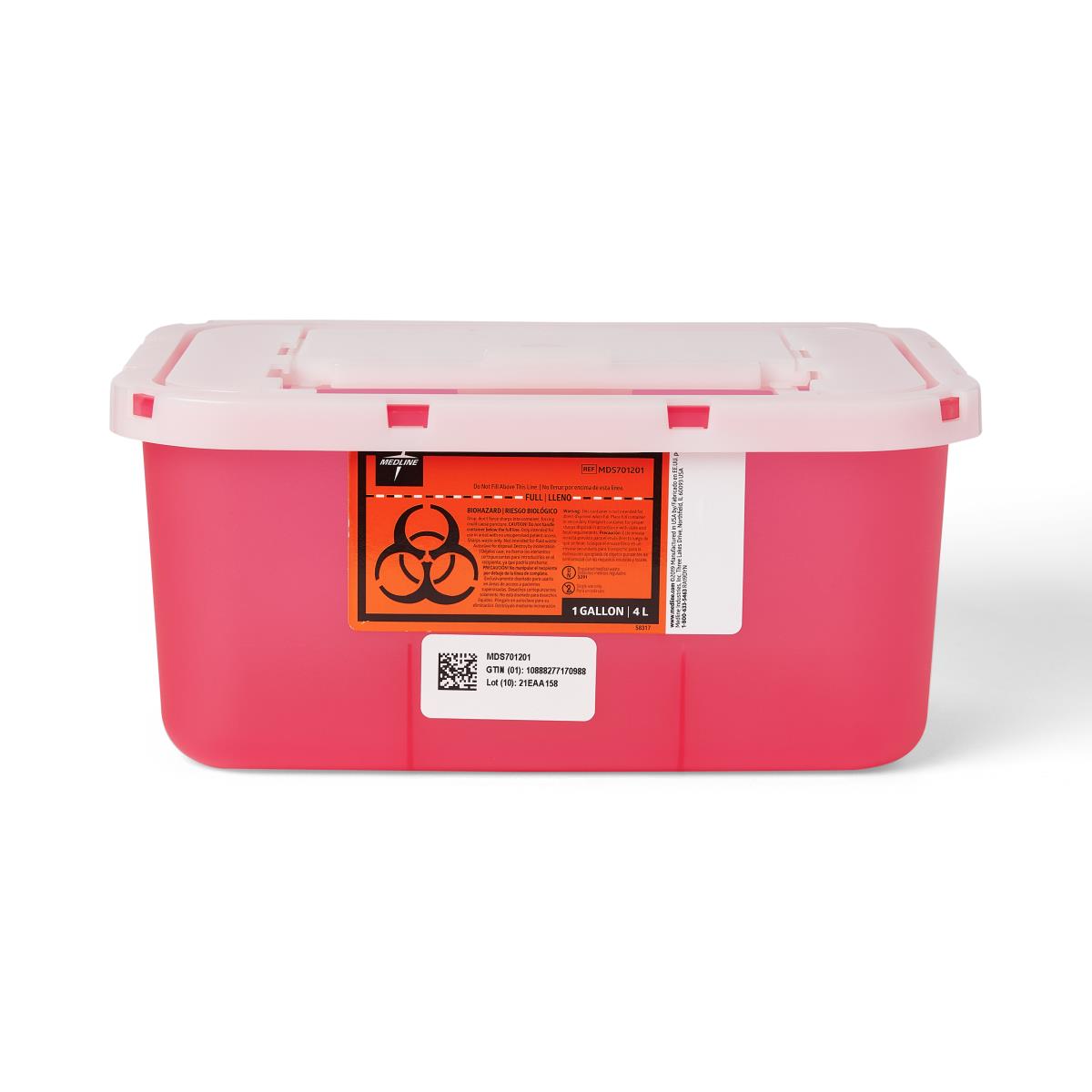 Medline Multipurpose Sharps Containers