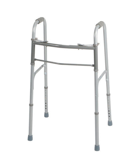 Medline Two-Button Adult Walker, Basic - 4 Each/Case - MDS864104B