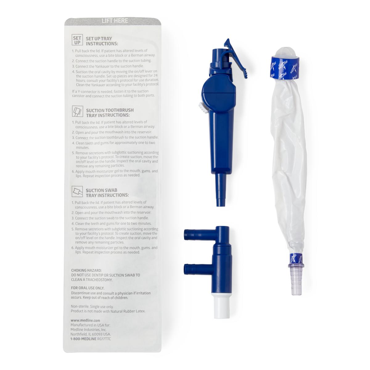 Medline Yankauer Set-up Kits With Y-connector - BeHope