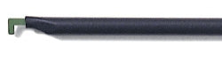 Laparoscopic Electrode Megadyne™ E-Z Clean™ Coated L-Hook Sterile Disposable - BeHope