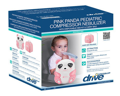Pediatric Panda Compressor Nebulizer w/o Carry Bag