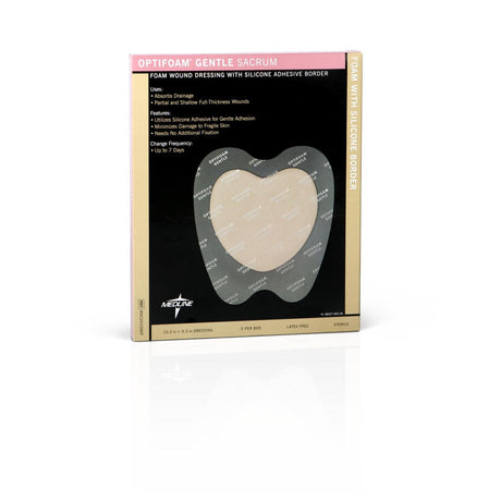 Optifoam Gentle Foam Dressings with Silicone Adhesive Border - BeHope