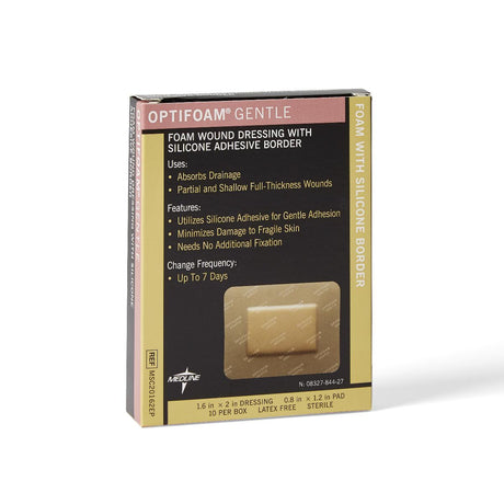 Optifoam Gentle Foam Dressings with Silicone Adhesive Border - BeHope