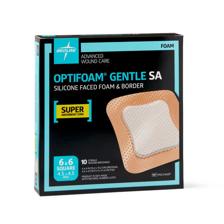 Optifoam Gentle SA Silicone-Faced Foam Dressings - BeHope