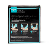 Optifoam Gentle Non-Bordered Silicone-Faced Foam Wound Dressings