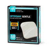 Optifoam Gentle Non-Bordered Silicone-Faced Foam Wound Dressings