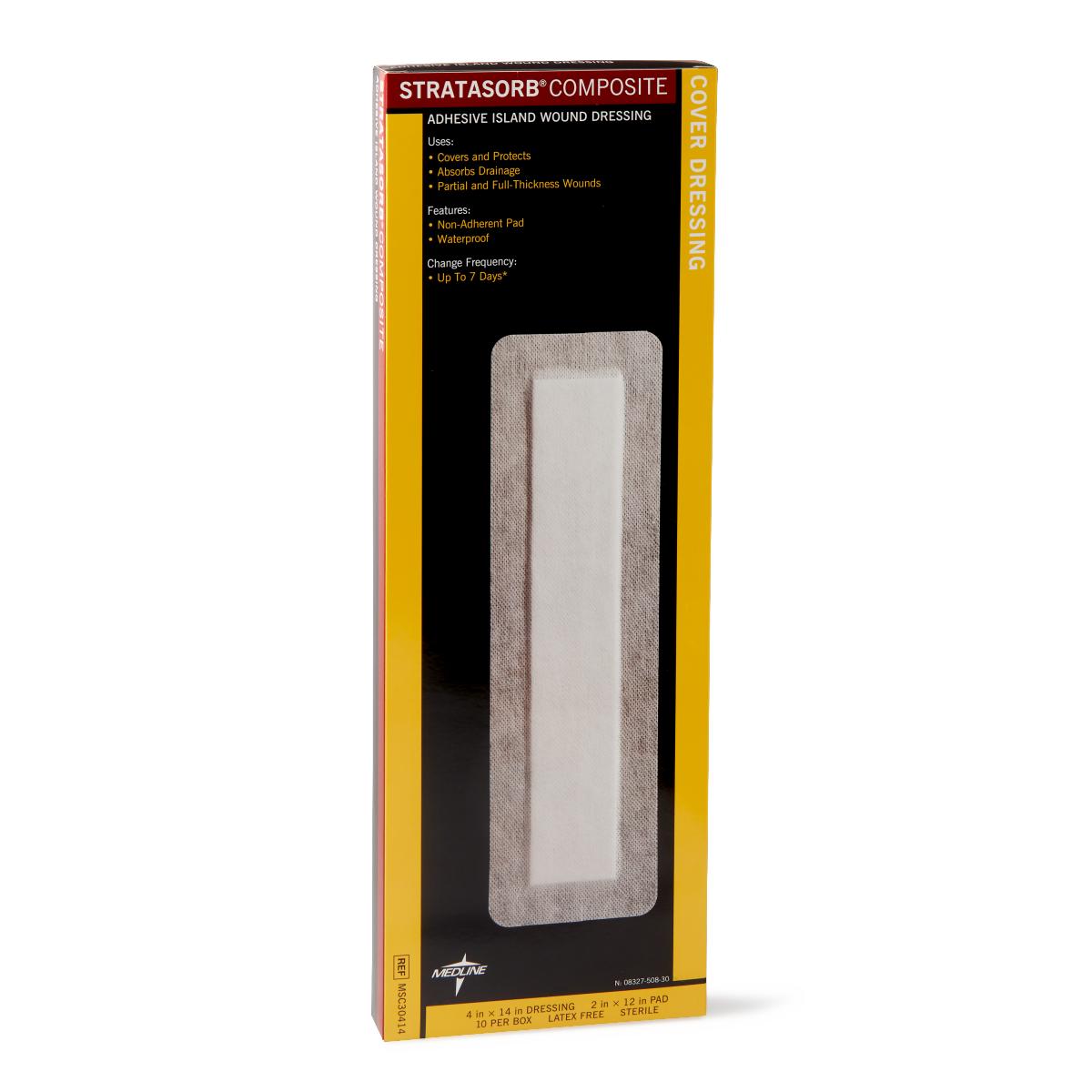 Stratasorb Waterproof Adhesive Island Wound Dressings - BeHope