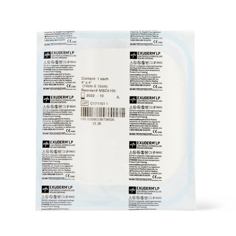Exuderm Lp Low-profile Hydrocolloid Wound Dressings