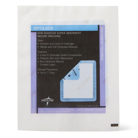 OptiLock Nonadhesive Super Absorbent Wound Dressings - BeHope