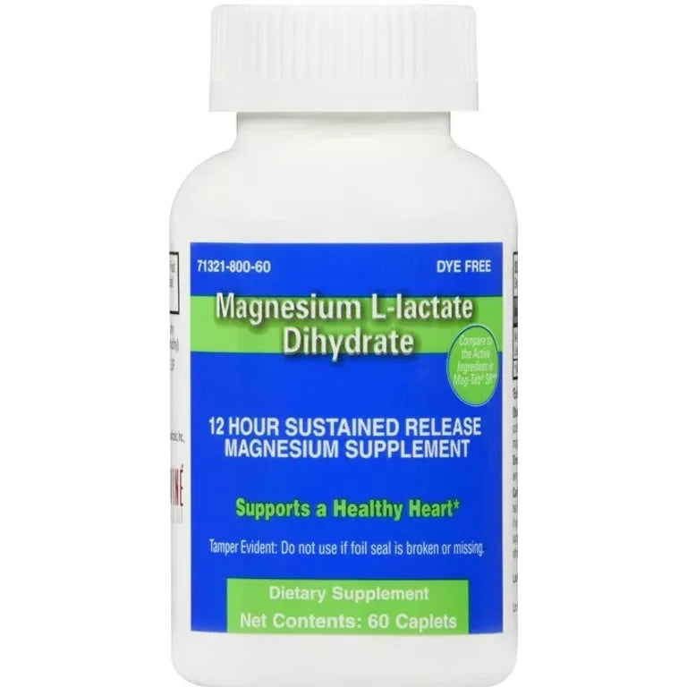 Mineral Supplement Magnesium 84 Mg Strength Caplet 60 Per Bottle - Behope