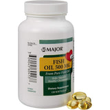 Omega 3 Supplement Fish Oil 500 Mg Strength Capsule 130 Per Bottle - Behope