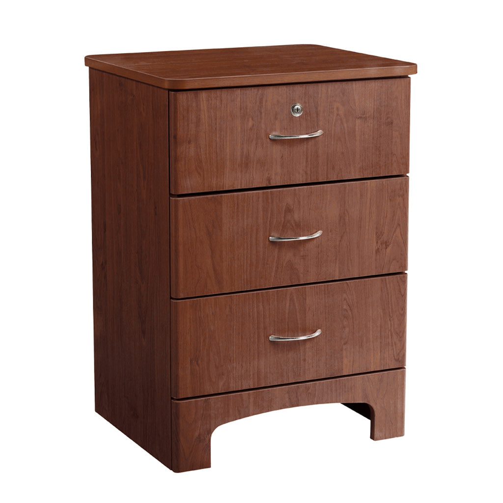 Oslo 3 Drawer Bedside Cabinet -BeHope