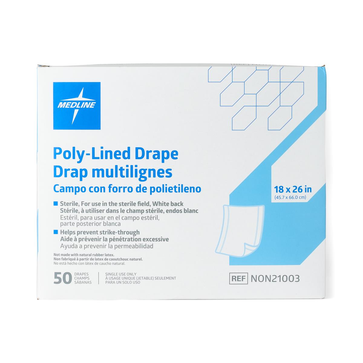 Medline Sterile Disposable Drapes