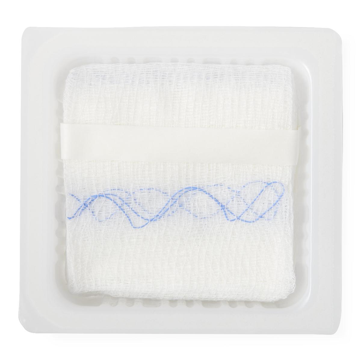 Medline Sterile 100% Cotton X-ray Detectable Gauze Sponges