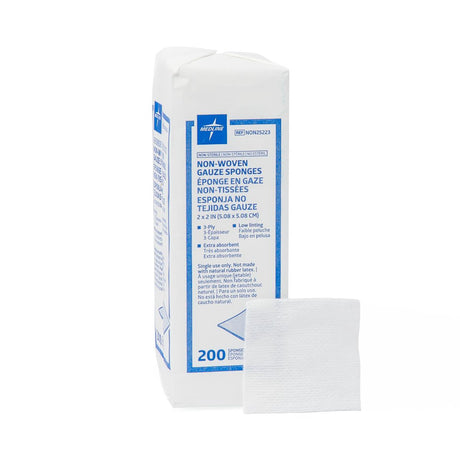 Medline Standard Nonsterile Nonwoven Gauze Sponges