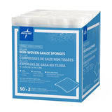 Medline Deluxe Sterile Nonwoven Gauze Sponges - BeHope