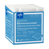 Medline Deluxe Sterile Nonwoven Gauze Sponges - BeHope
