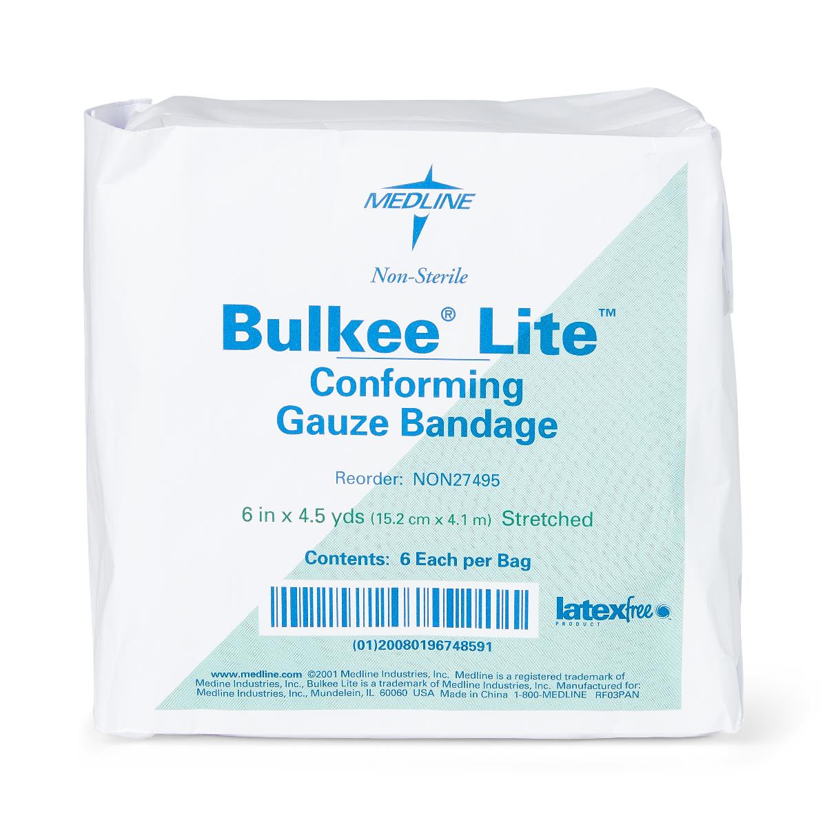 Bulkee Lite Nonsterile Cotton Conforming Bandages