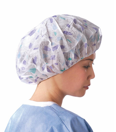 Medline Pro Series Bouffant Caps