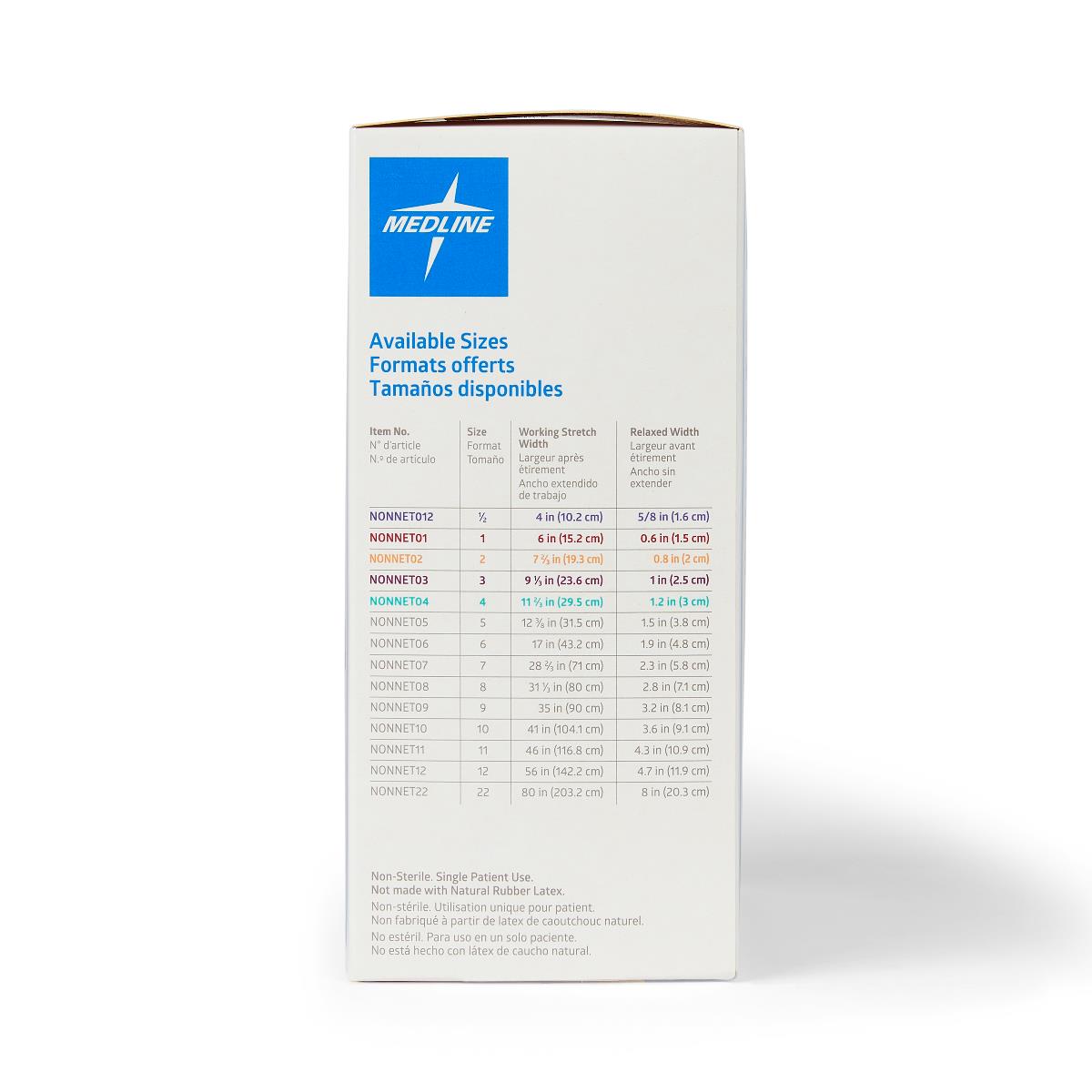 Medline Stretch Tubular Elastic Dressing Retention Nets