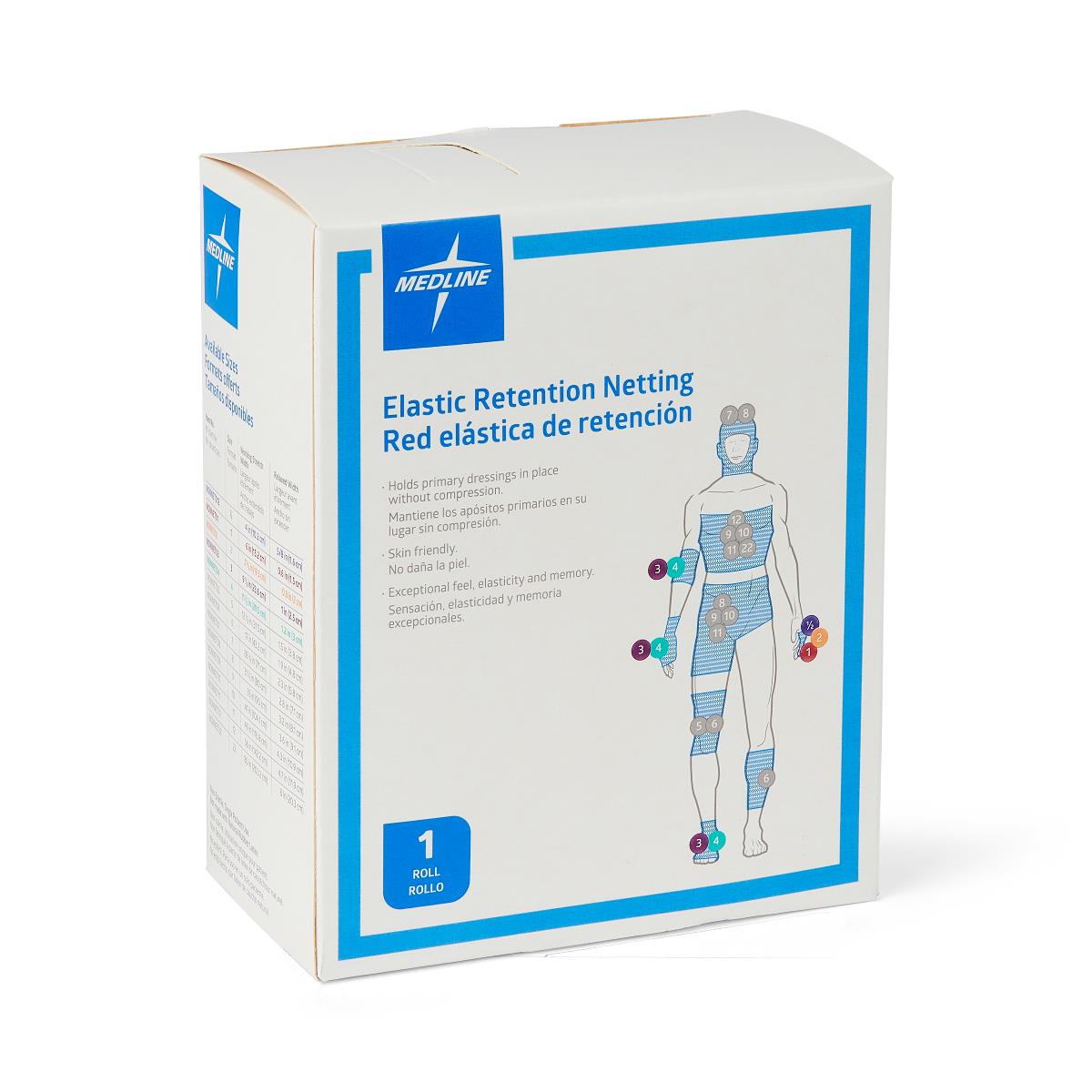 Medline Stretch Tubular Elastic Dressing Retention Nets