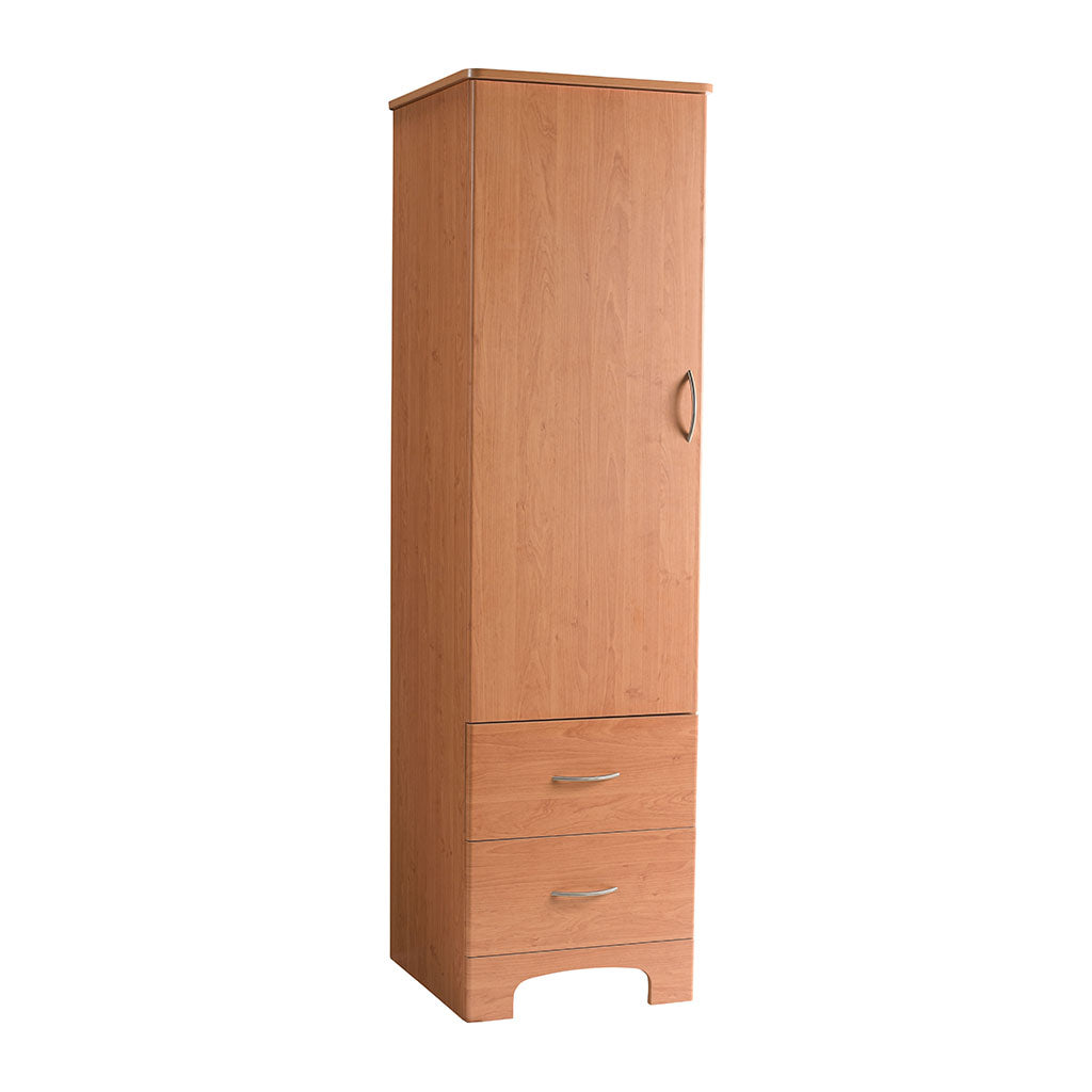 Oslo 1 Door, 2 Drawer Wardrobe -BeHope