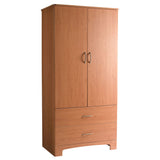 Oslo 2 Door, 2 Drawer Wardrobe -BeHope