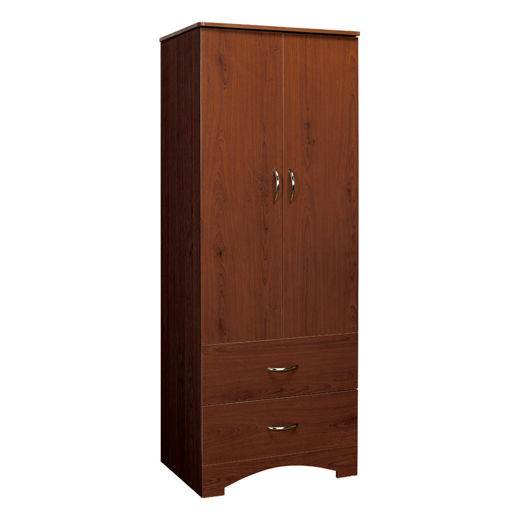 Oslo 2 Door, 2 Drawer Wardrobe -BeHope