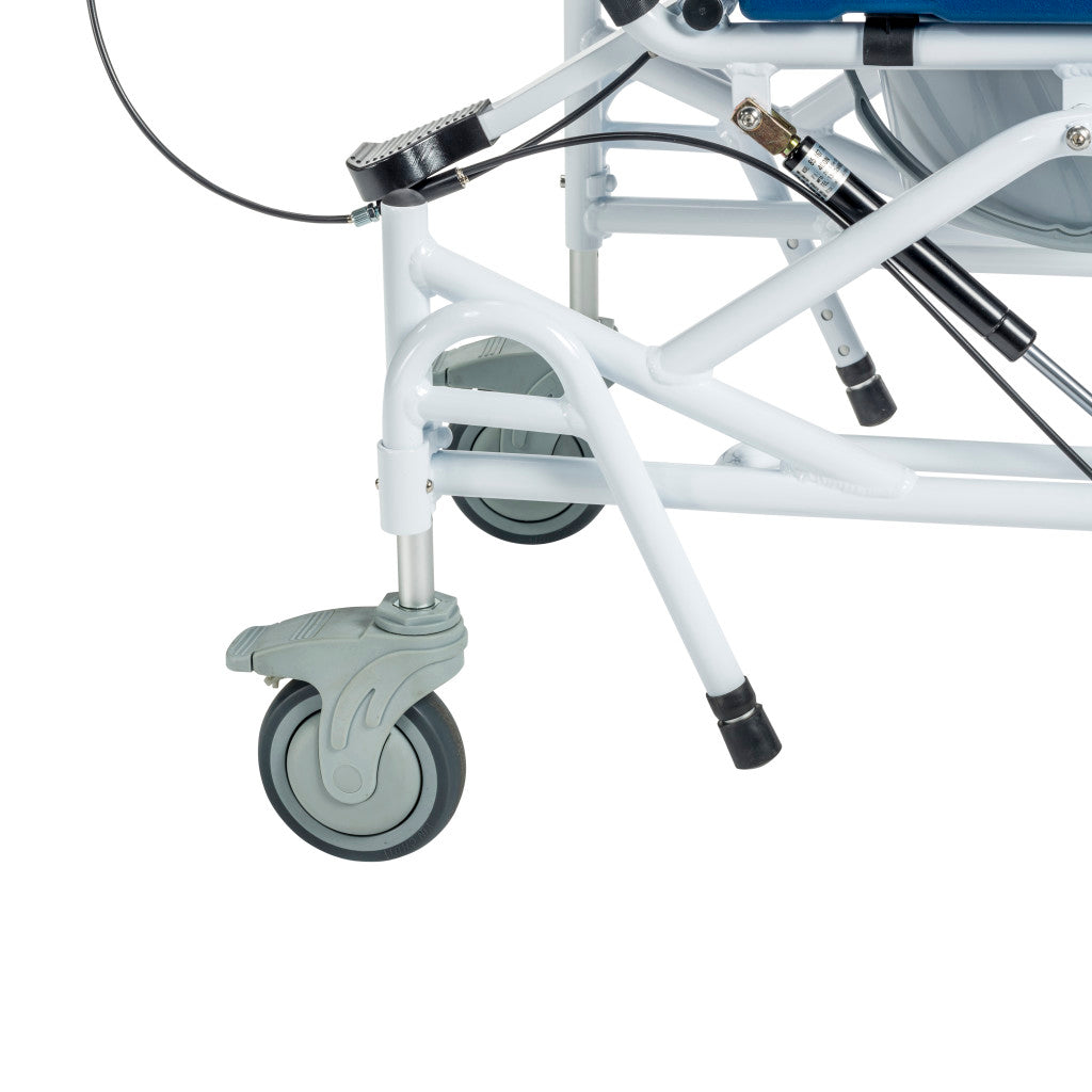 Tilting Aluminum Rehab Shower Chair Commode - BeHope