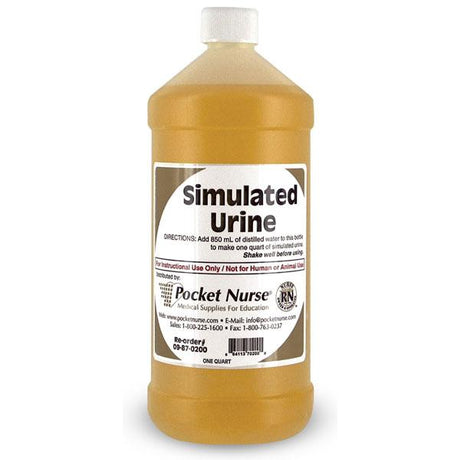 Pocket Nurse Educational Simulated Urine - BeHope
