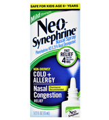 Sinus Relief Neo-synephrine® Mild 0.25% Strength Nasal Spray 15 Ml - Behope