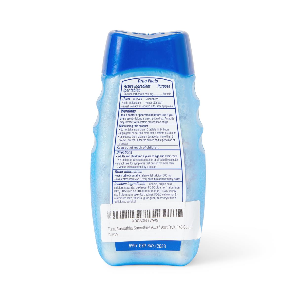 Tums Smoothies Antacid Tablets - BeHope