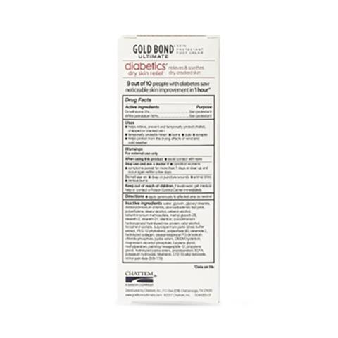 Gold Bond Medicated Diabetic Foot Cream - BeHope