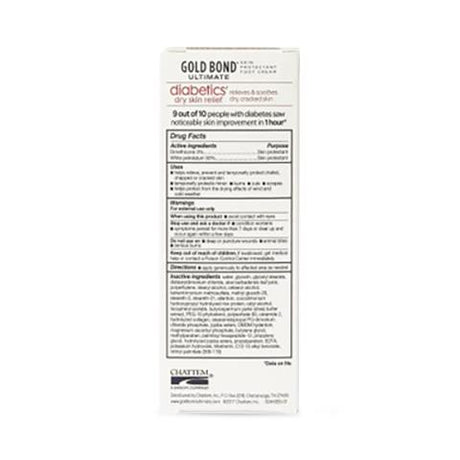 Gold Bond Medicated Diabetic Foot Cream - BeHope