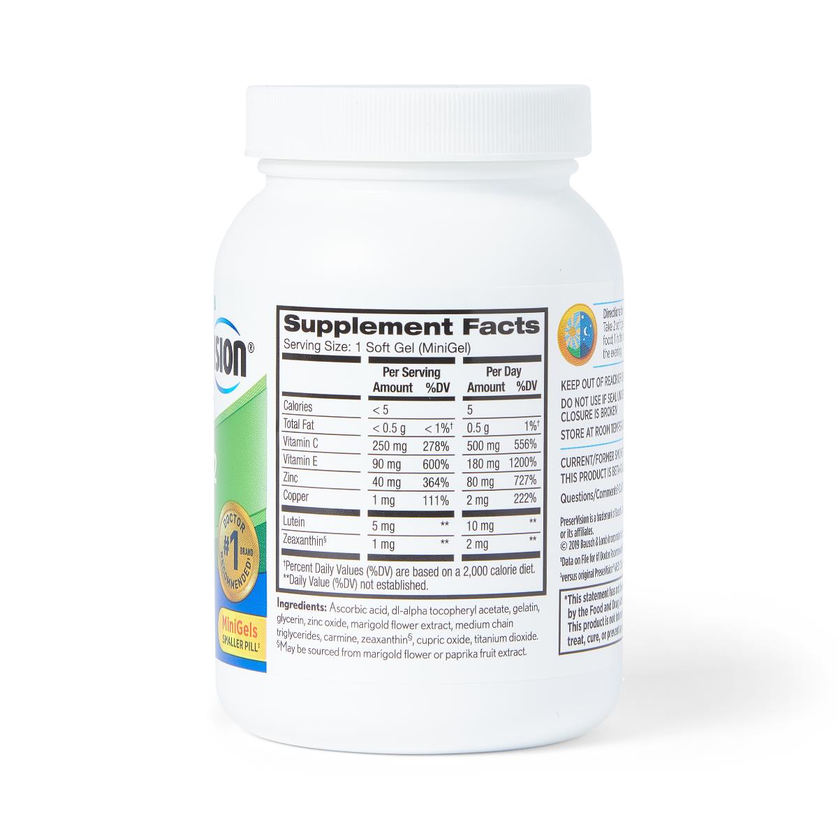 Preservision Eye Vitamin And Mineral Supplement - BeHope