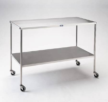 Instrument Table 48 X 20 X 34 Inch Stainless Steel 1 Shelf - BeHope