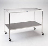 Instrument Table 48 X 20 X 34 Inch Stainless Steel 1 Shelf - BeHope