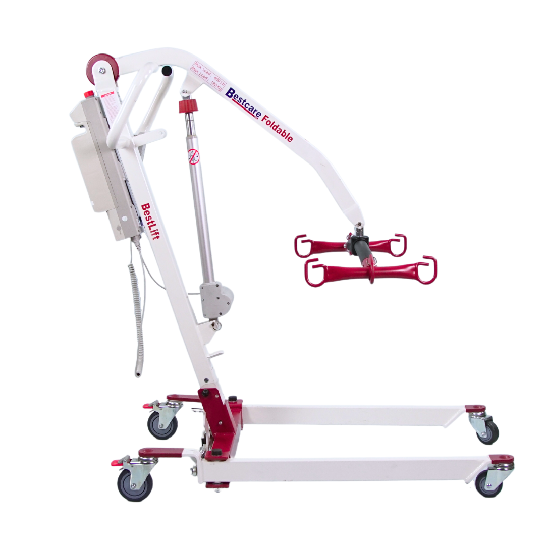 Bestcare PL400EF Foldable/Portable/Transportable Electric Mobile Floor Lift