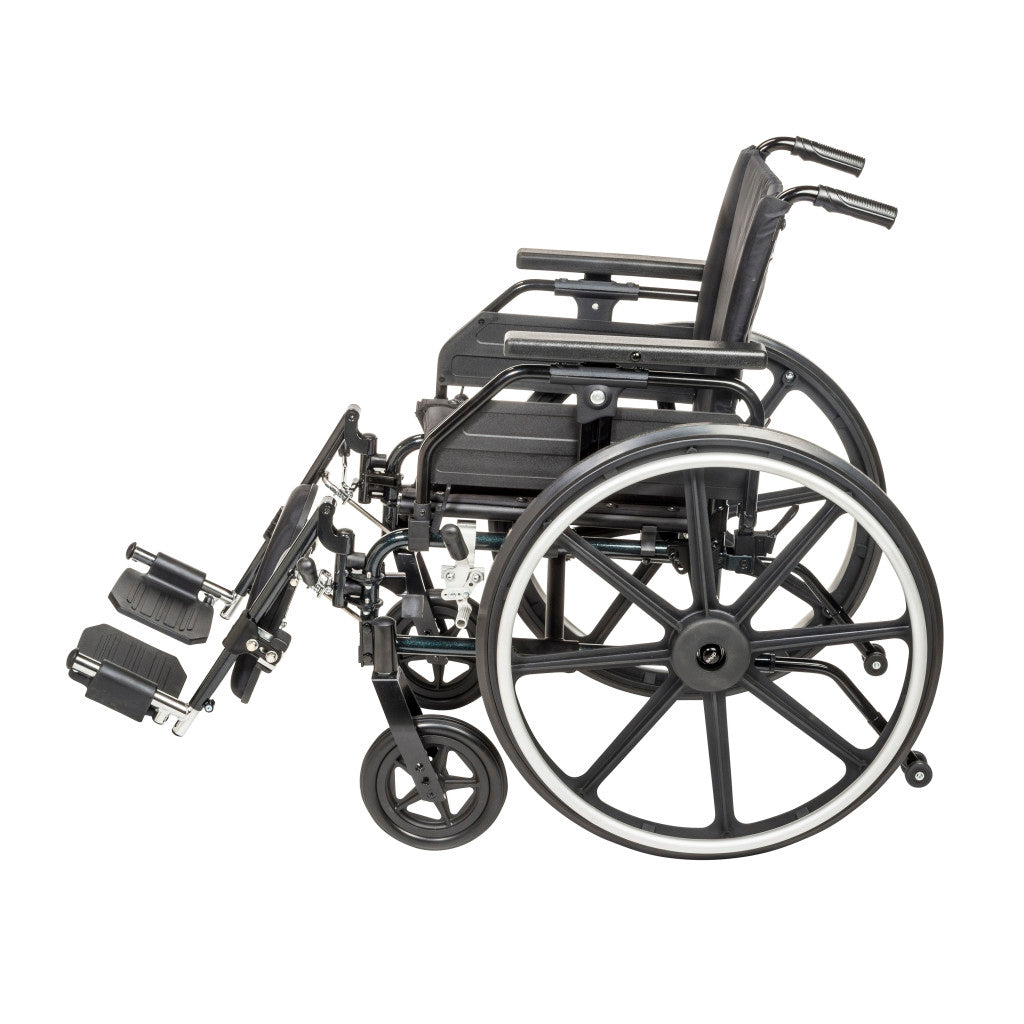 Viper Plus Gt Wheelchair With Universal Armrests - BeHope