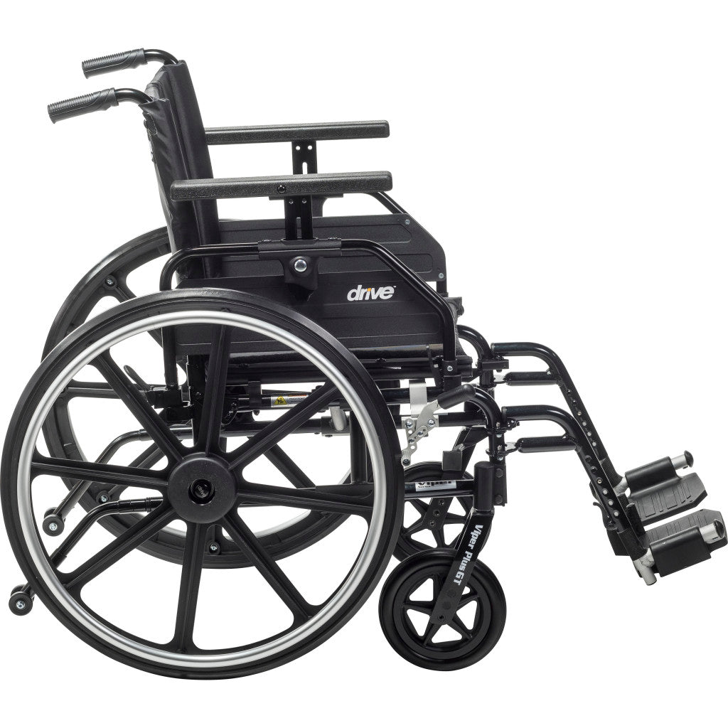 Viper Plus Gt Wheelchair With Universal Armrests - BeHope