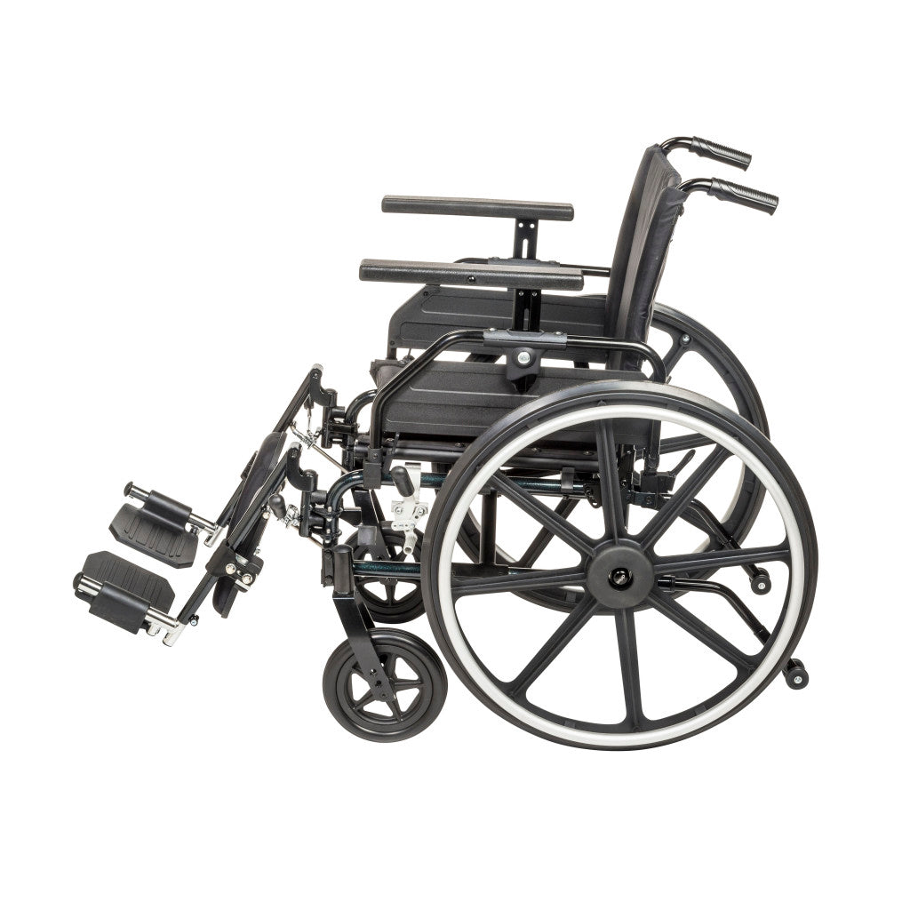Viper Plus Gt Wheelchair With Universal Armrests - BeHope