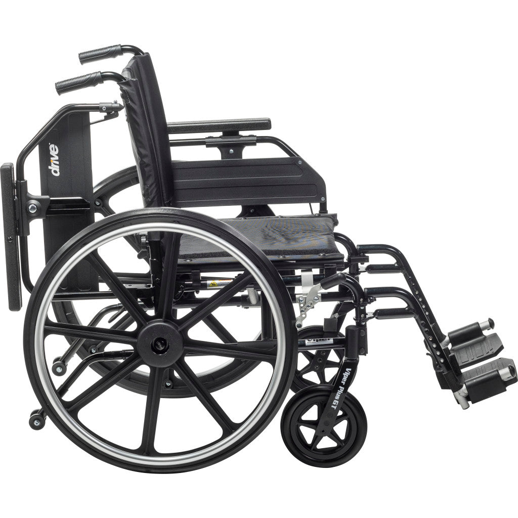 Viper Plus Gt Wheelchair With Universal Armrests - BeHope