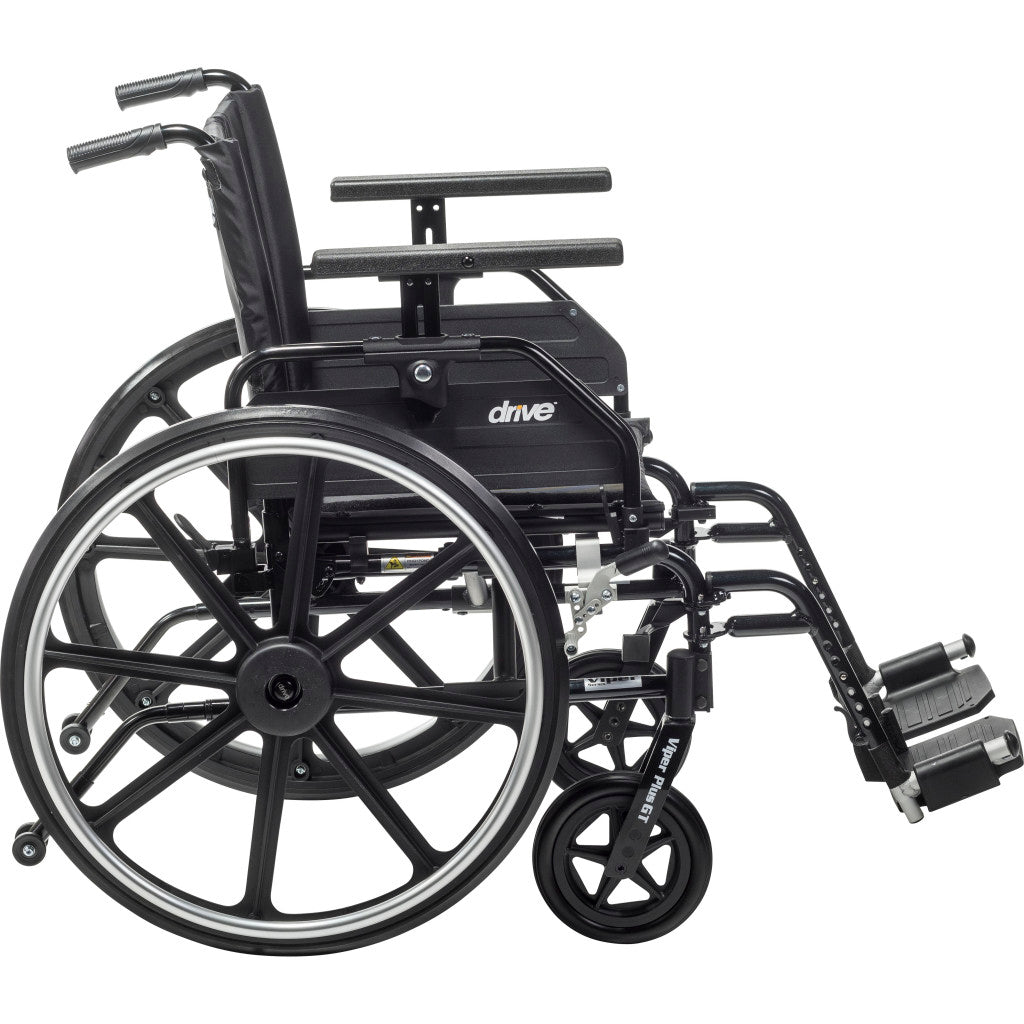 Viper Plus Gt Wheelchair With Universal Armrests - BeHope